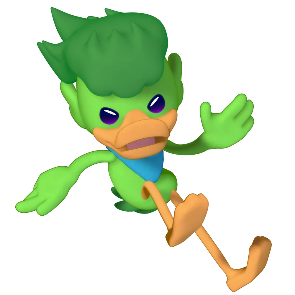 Jonathan dashing across the terrain